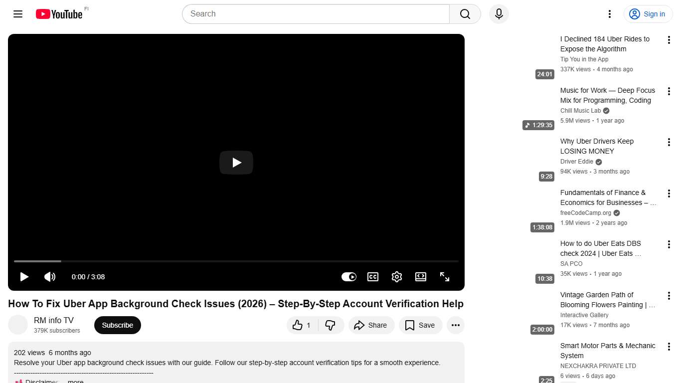 How To Fix Uber App Background Check Issues (2026) – Step-By-Step Account Verification Help - YouTube